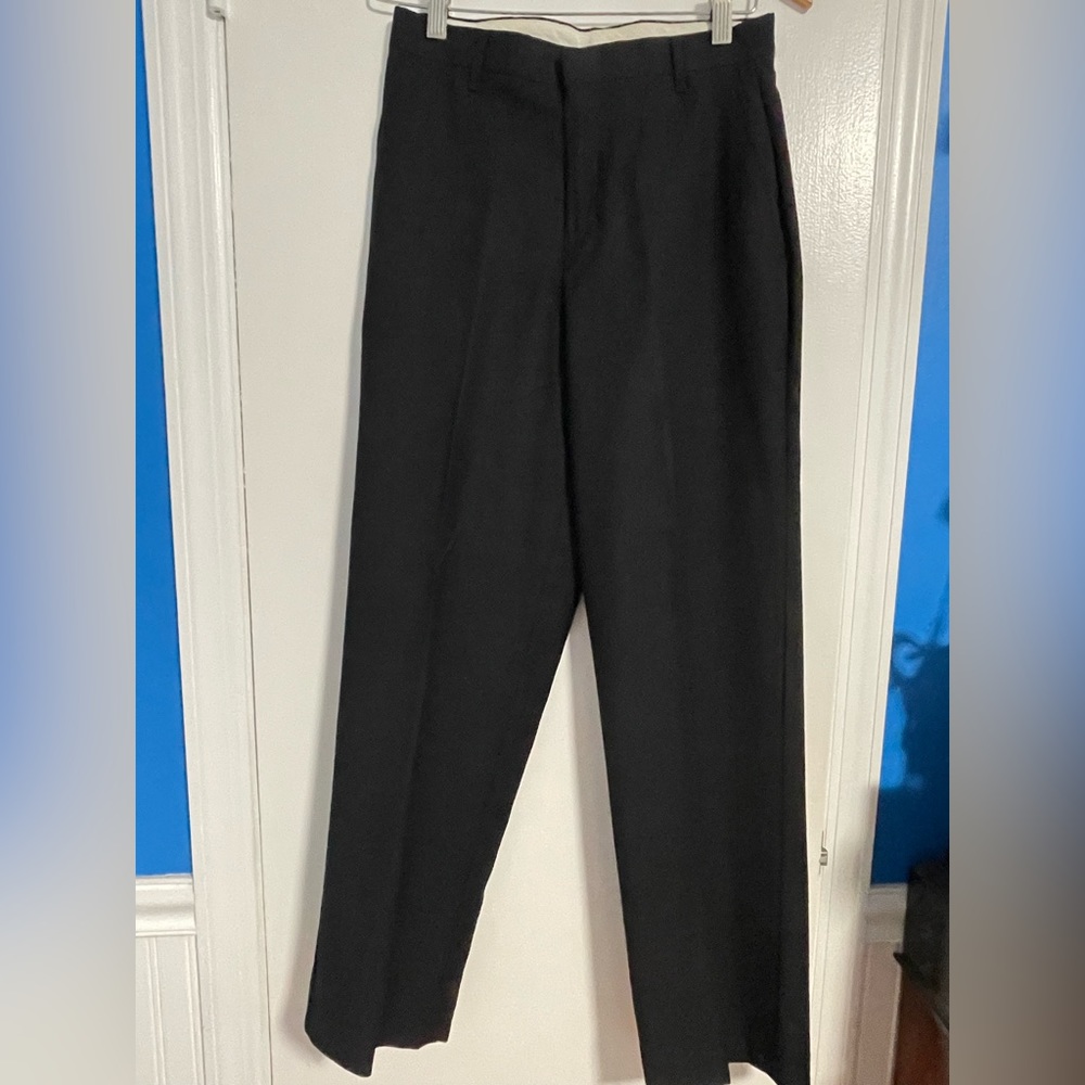 Boys size 16R Chaps black dress pants